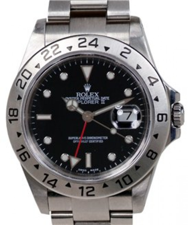 Pre-Owned Rolex Explorer II 16570 Steel